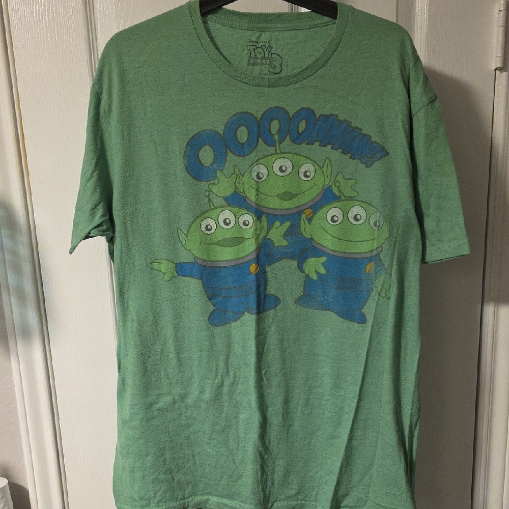 Toy Story 3 Little Green Men Alien Oooohhhhh! LG T-Shirt Disney